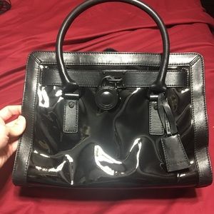 Michael Kors Hamilton Patent Leather Purse